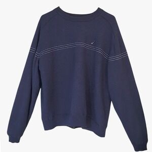 Adidas 2005 Golf Sweater Mens XL Navy Blue Quarter Zip‎ Embroidered Logo